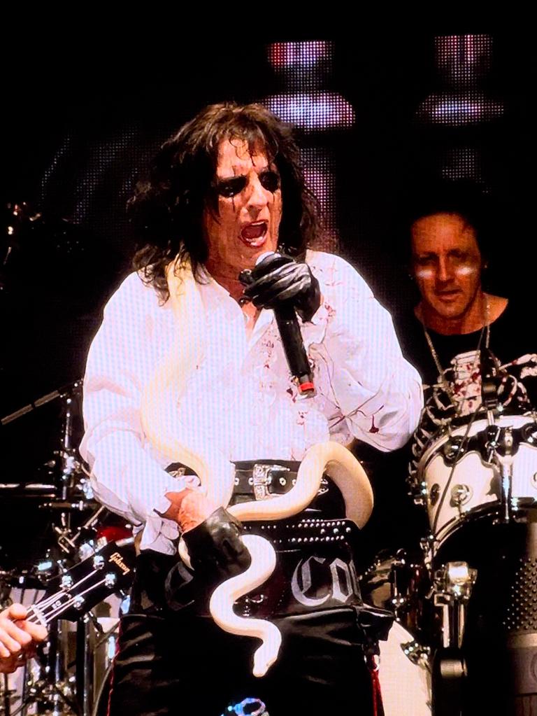 Alice Cooper at Pandemonium Rocks Festival. Picture, Portia Large.