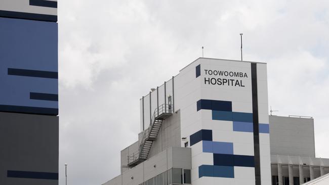 The exterior of the Toowoomba Hospital after a new coat of paint, as seen from Pechey St, Wednesday, November 26, 2014. Photo Kevin Farmer / The Chronicle