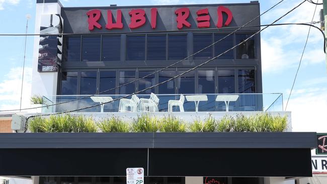 Rubi Red Kitchen and Bar at Nobby Beach. Picture: Glenn Hampson