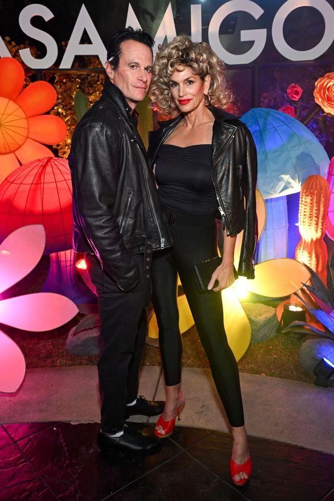 Image credit: Getty ImagesRande Gerber and Cindy Crawford as Grease characters Danny Zuko and Sandy Olsson