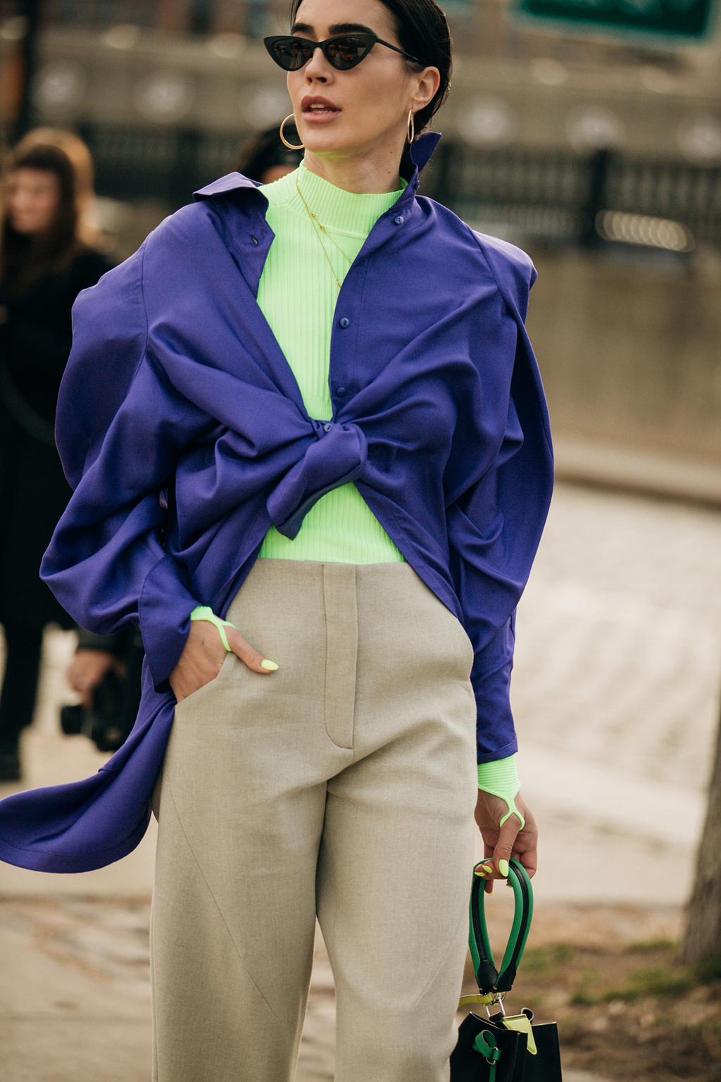 Photos from Best Celeb Street Style From NYFW Winter 2018