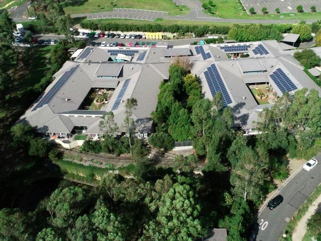 An aerial view of Newmarch House in Sydney. Picture: Getty