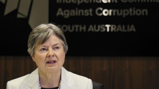 Independent Commissioner Against Corruption, the Hon. Ann Vanstone QC. Picture Tony Lewis Photography