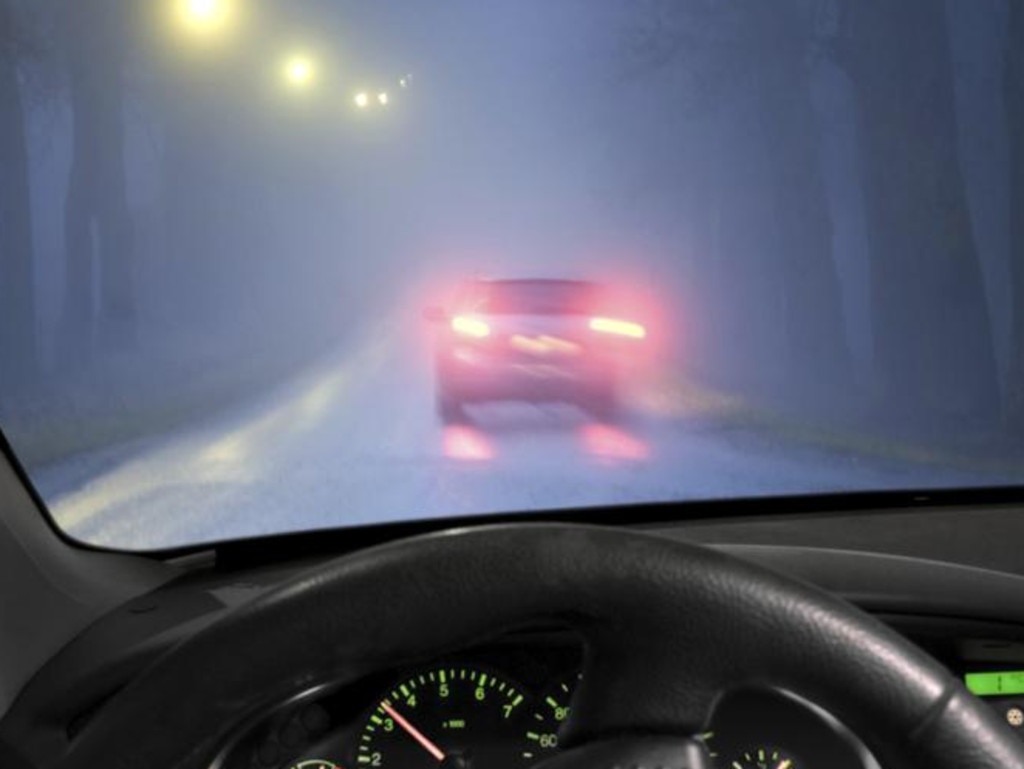The bright, rear fog lights could make people think the car is breaking if used under inappropriate conditions.