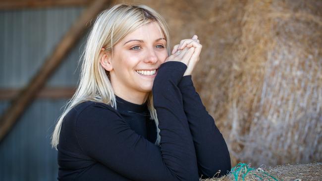 Holly Scott at home. Picture: Matt Turner