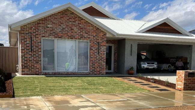 Former Echuca man Bidja Atkinson has given his parents a brand new home just in time for Christmas. Pictures: Supplied