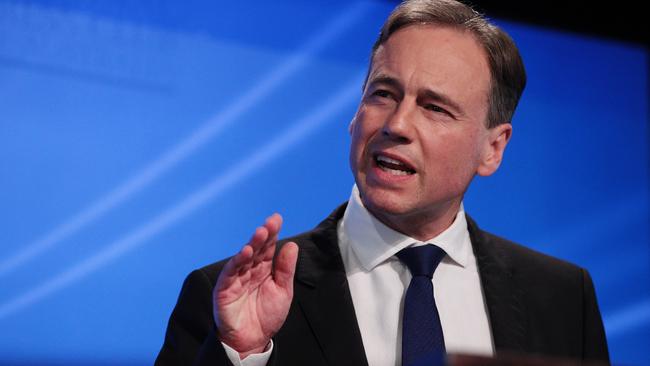 Minister for the Environment Greg Hunt promised financial support for the construction of a solar thermal power plant. Picture: AAP