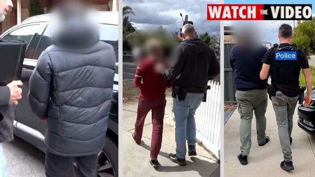 Echo Taskforce Raids Melbourne Four Arrested As Police Swoop On