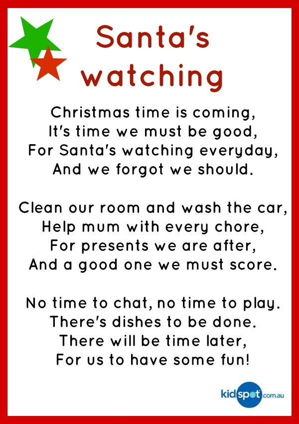 Christmas poetry for kids