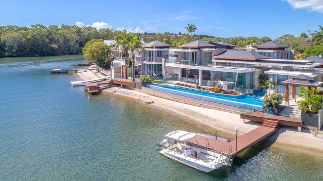 This home at 31 Wyuna Drive, Noosaville, recently sold for more than $10m.