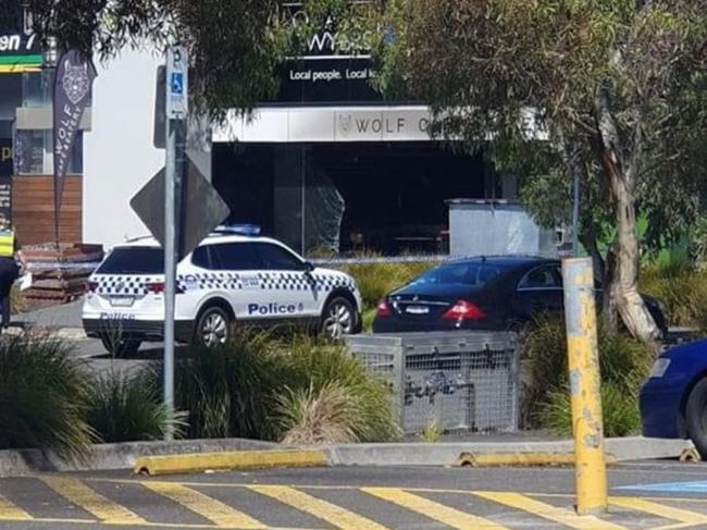 The Wolf Cafe in Altona was one of the business premises targeted by Ben Valerio.