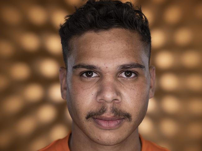 SYDNEY, AUSTRALIA - JANUARY 19:  Bobby Hill of the Giants poses during the GWS Giants AFL portrait session on January 19, 2021 in Sydney, Australia. (Photo by Ryan Pierse/Getty Images)