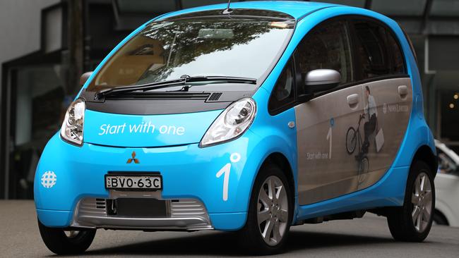 Mitsubishi was an EV pioneer, launching the i-MiEV small car in 2010. Picture: RICHARDSON CAMERON.