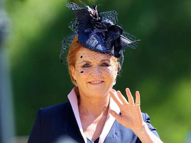 Eugenie’s mum Sarah Ferguson, Duchess of York. Picture: Gareth Fuller/Getty Images