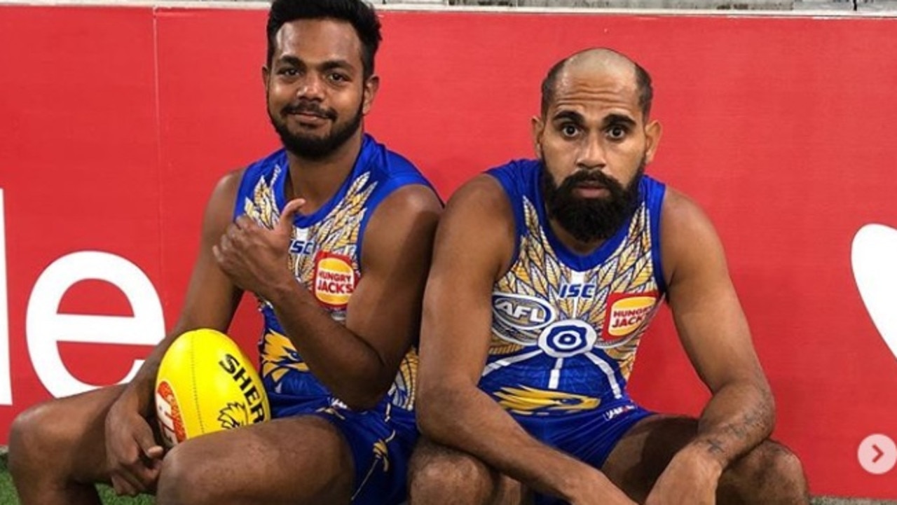 Lewis Jetta lost a bet, hopefully.