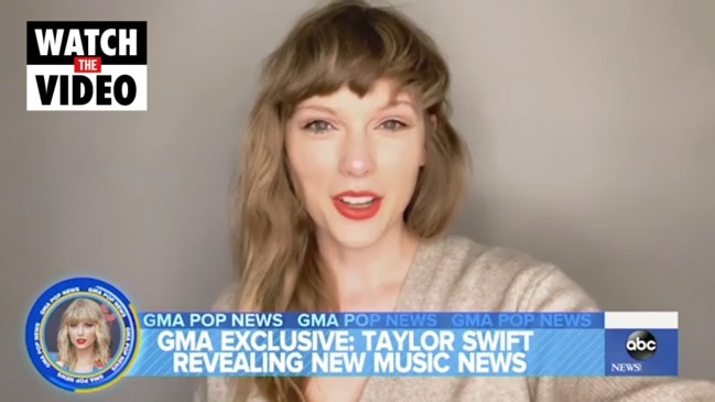 Taylor Swift reveals she’s finished re-recording her Fearless album (Good Morning America)