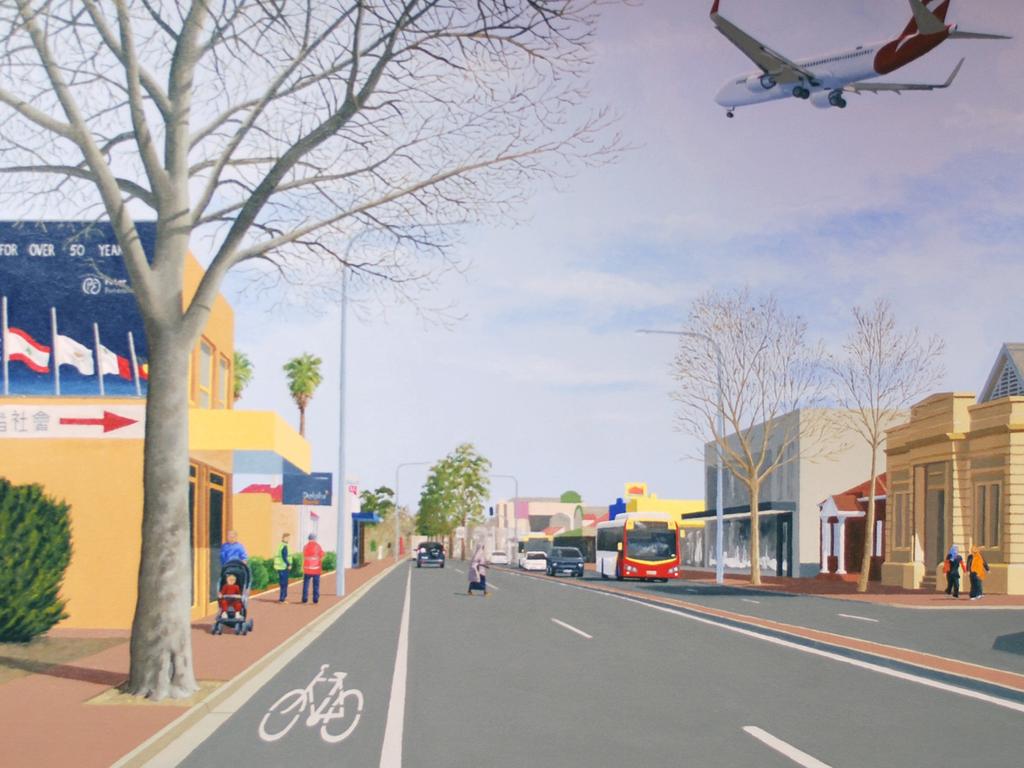 West Torrens Art Prize winner 2018 'Respecting all cultures, Torrensville' by Richard Maurovic. Picture: Supplied by West Torrens Council.