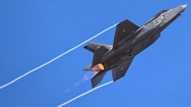 A F-35A Joint Strike Fighter. Picture: Alex Coppel.