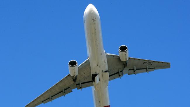 Generic  Qantas. Photographs of Sydney International airport, domestic airport, Kingsford Smith Airport, commute, aeroplanes, transport, travel, flight, runway