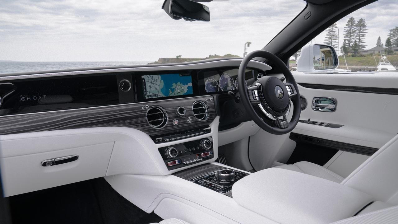 Rolls-Royce has used only the best materials to craft its cabin.