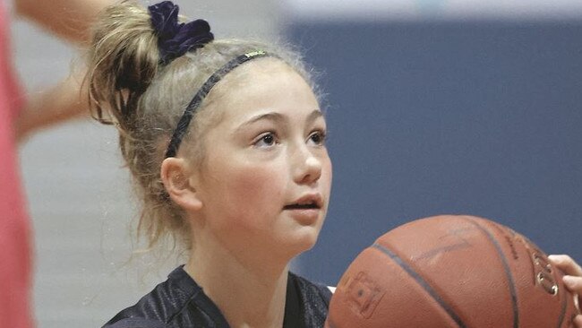 Maisy Moscrop of Wodonga has a high basketball IQ. Photo: Supplied.