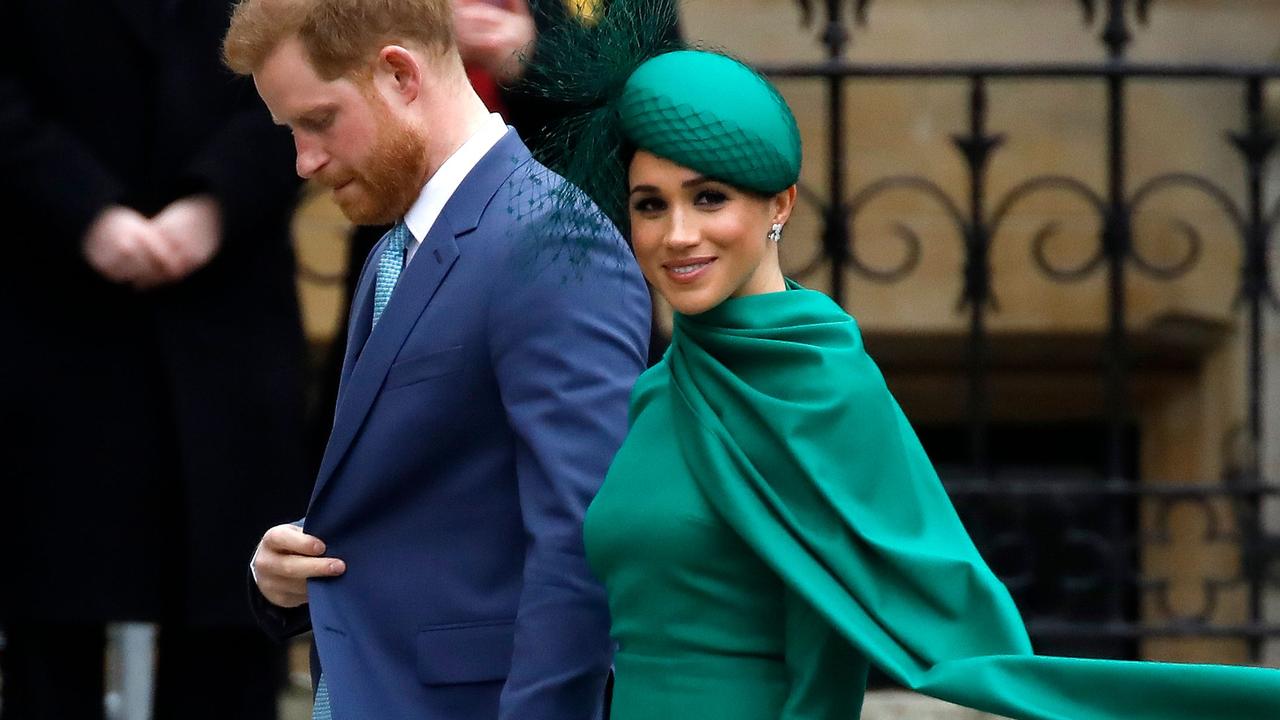 Meghan and Harry have their sights set on lucrative commercial gigs, which the pandemic has put on hold. Picture: Tolga Akmen/AFP