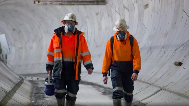 Next on the Sydney Metro network: tunnels stretching under the city’s south east. Picture: NCA NewsWire / Supplied