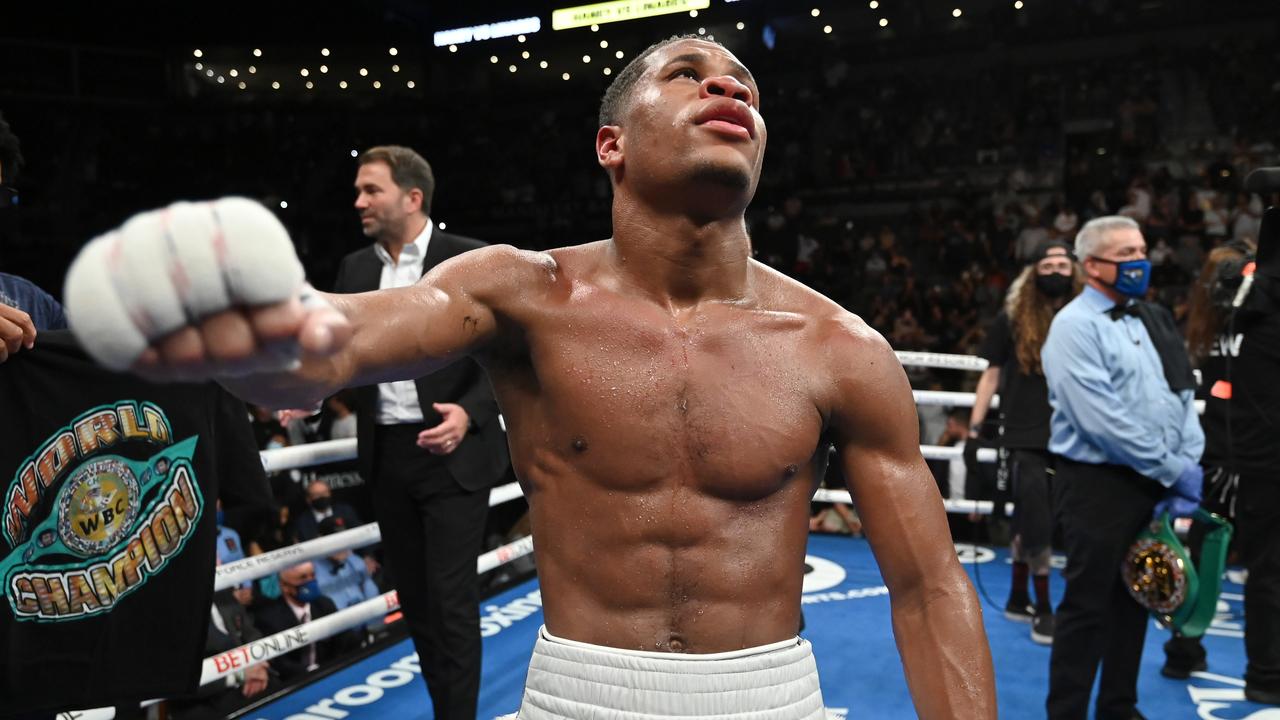 Jeff Fenech believes the absence of Devin Haney’s allies will hurt his chances against George Kambosos. Photo: Getty Images