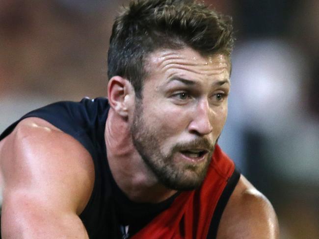 Round 3: Essendon v Carlton.Picture -Wayne Ludbey.Cale Hooker.