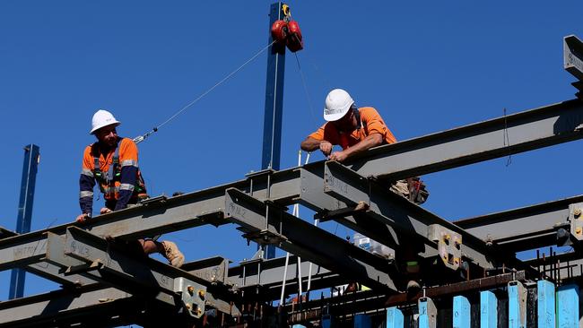 The only real answer to the construction crisis was for the steam to come off demand, according to Mr Hutchinson. Picture: Brendon Thorne/Bloomberg via Getty Images.