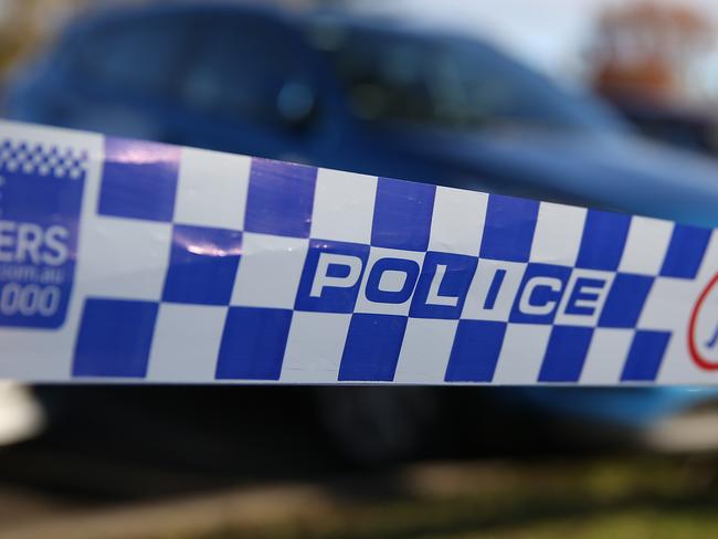 MELBOURNE, AUSTRALIA- NewsWire Photos June 25 2022,  Generic View of Police line tape at a crime scene.Picture: NCA NewsWire /Brendan Beckett