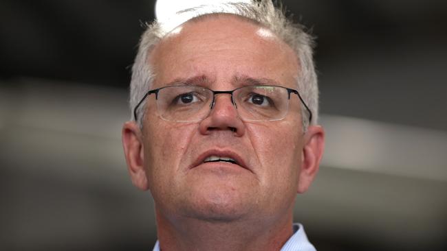 Prime Minister Scott Morrison’s popularity might see a swing against the Nationals in the seat of Page. Picture: Asanka Ratnayake.