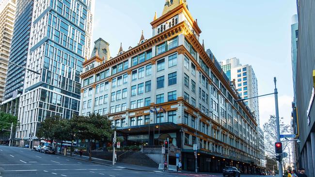 The Downing Centre court building in Sydney where Monica Mecham appealed her 12-month jail sentence in the District Court. Picture: Monique Harmer