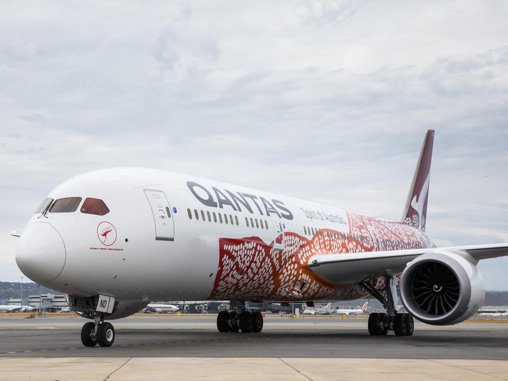 QF9 prepares to leave Perth for the first ever direct flight to London, in March.