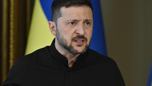 Ukrainian President Volodymyr Zelensky. Picture: Genya Savilov/AFP