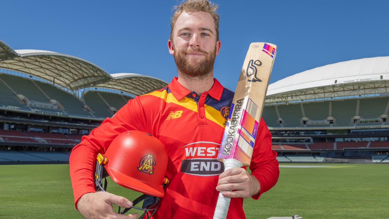 Mackenzie Harvey at Adelaide Oval this week. Picture: Ben Clark