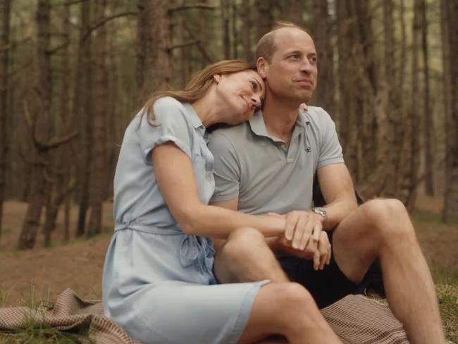 The royal couple shared a deeply personal video. Picture: @KensingtonRoyal on X