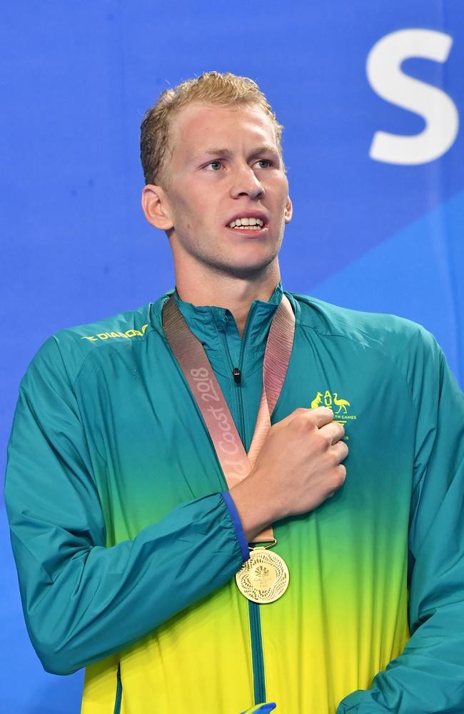 Gold medallist Clyde is the new cult hero of the Australian swim team.