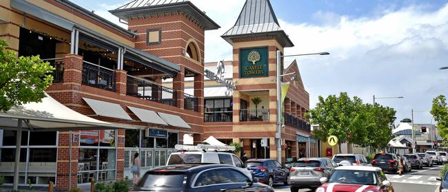 Castle Towers shopping centre in Castle Hill.