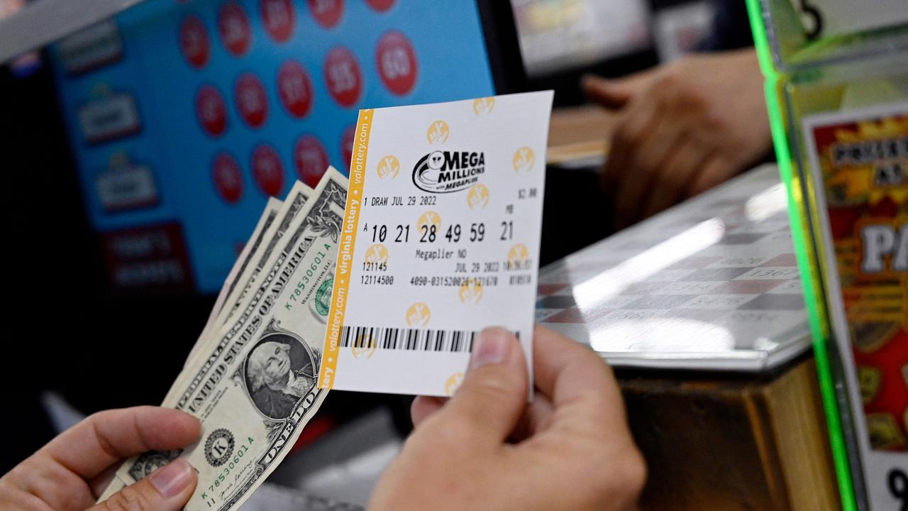 Mega Millions drew the winning numbers on Saturday local time. Picture: Olivier Douliery/AFP