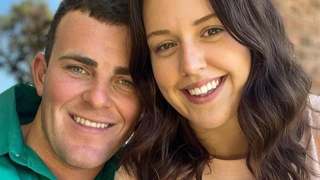 Farmer Wants A Wife couple Brenton Kuch and Sophie Holcombe