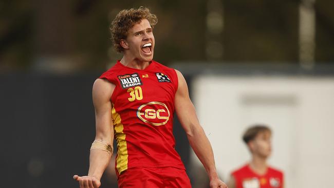 Jed Walter headlines Gold Coast’s budding academy crop. Picture: Daniel Pockett/AFL Photos/via Getty Images