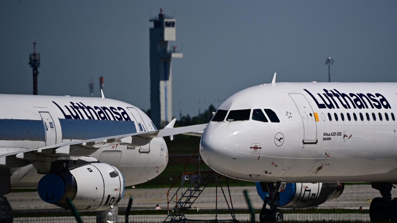 German airline Lufthansa is suspending flights to and from Tehran up until April 18. Picture:  AFP