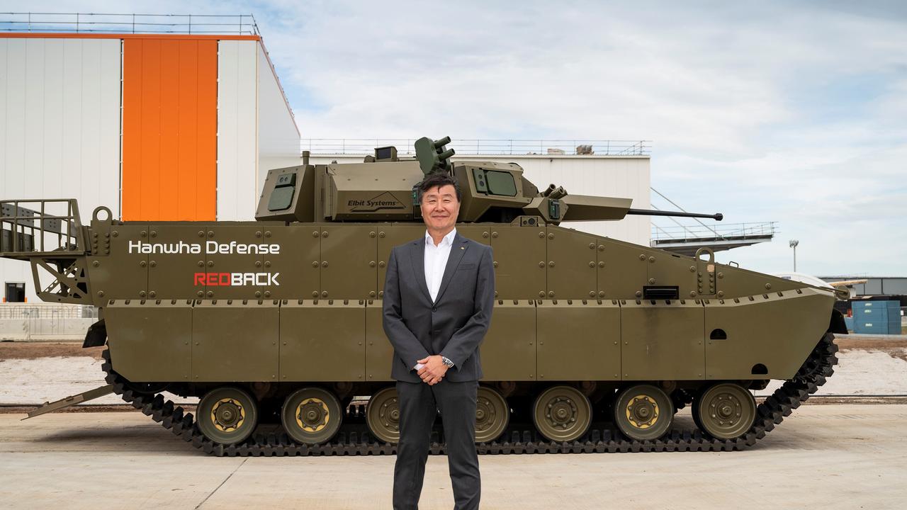 Hanwha Defence Australia managing director Richard Cho.