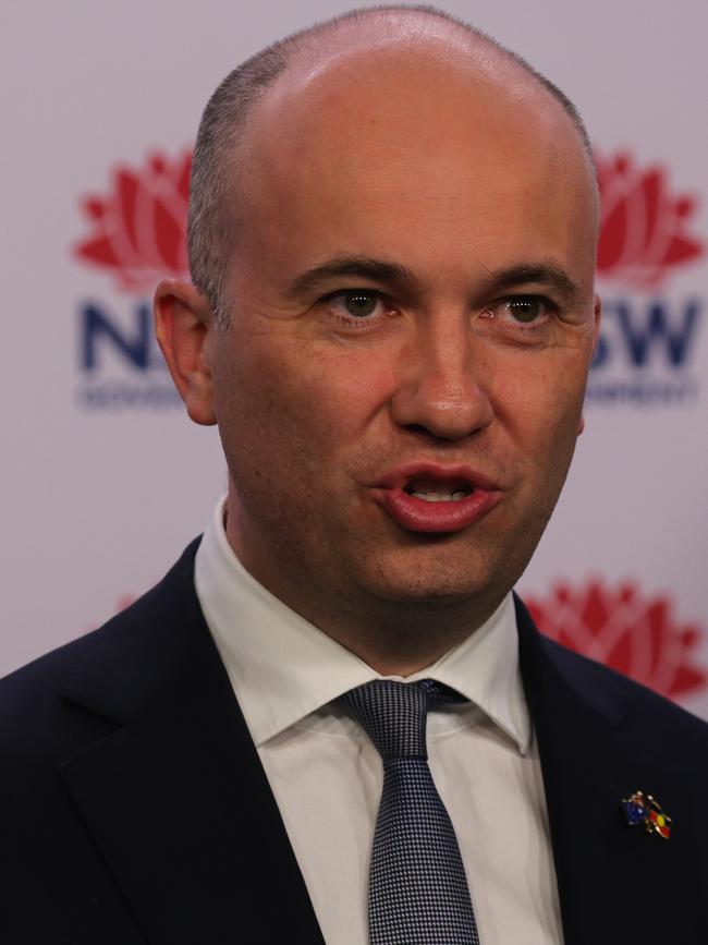 NSW Treasurer and Minister for Energy Matt Kean declared he wanted the state powered totally by renewables in just eight years. Picture: Gaye Gerard