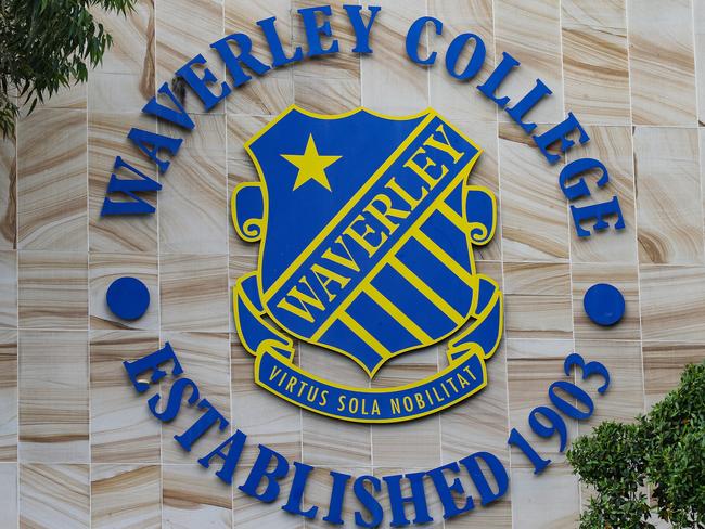 Six boys have been expelled from Waverley College amid an explosive Year 7 hazing scandal. Picture: NCA NewsWire /Gaye Gerard