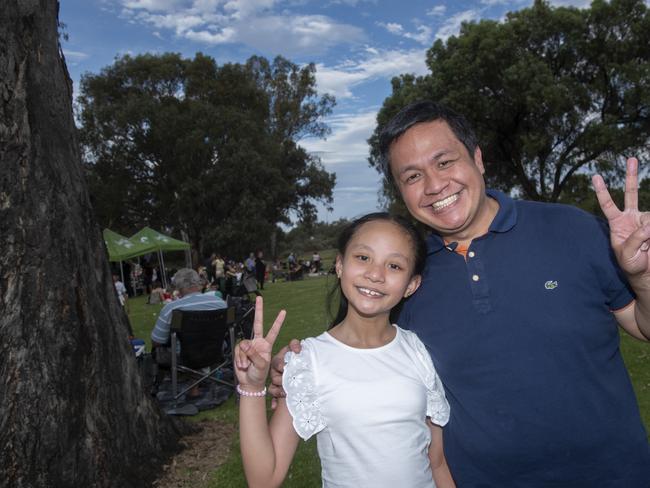 Nika Ayala, Paul Ayala Mildura Christmas Carols 2024. Picture: Noel Fisher