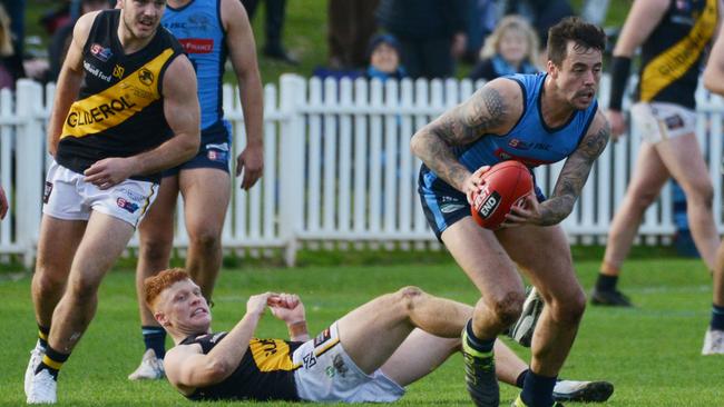 Sturt premiership forward Jake Sutcliffe has signed with St Peter’s OC for the 2022 Adelaide Footy League division one season. Picture: AAP/Brenton Edwards