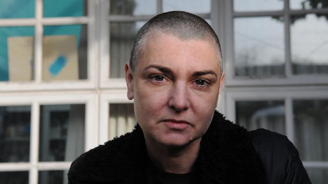 Irish singer and songwriter Sinead O'Connor.