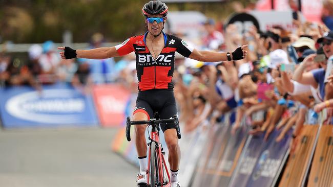 He has a new team but can Richie Porte win the stage on Willunga Hill for the sixth year in a row? Picture: Daniel Kalisz (Getty)